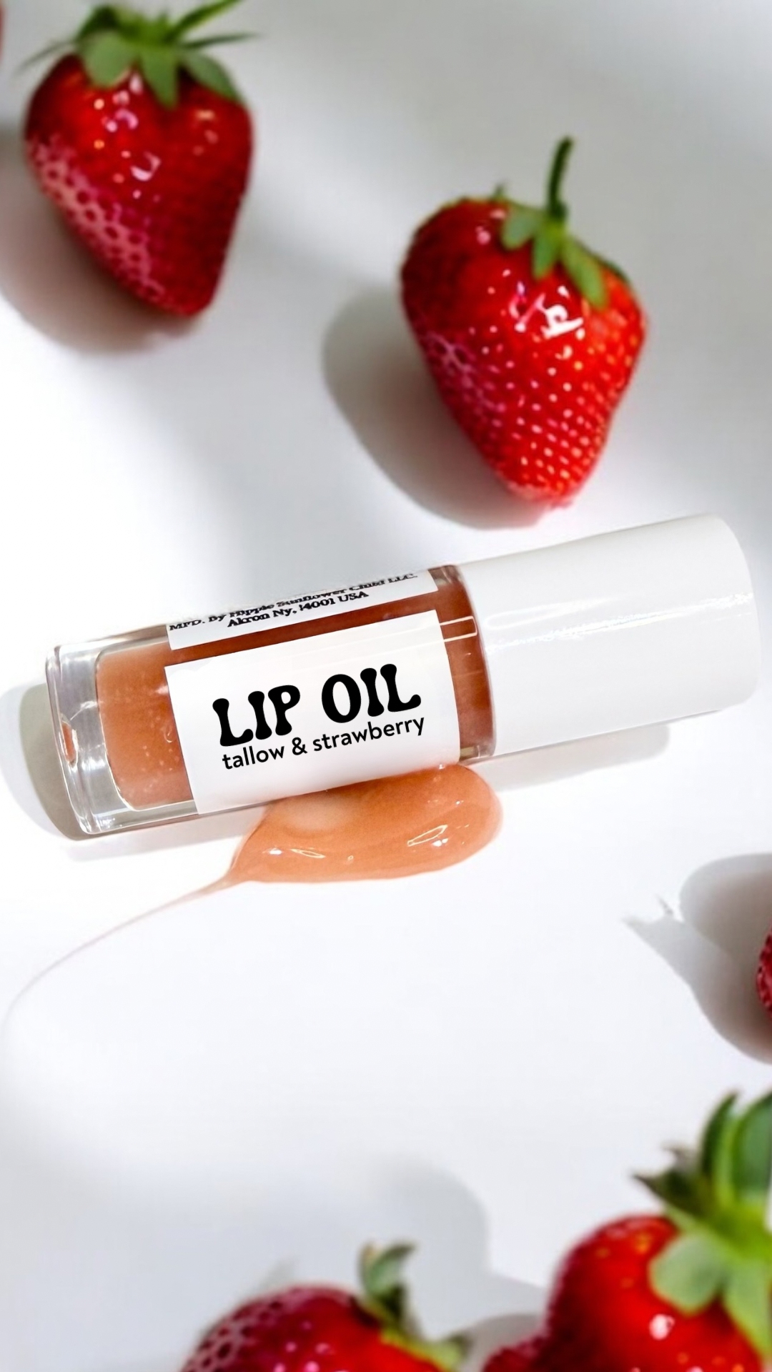 Pink Aura Tallow Lip Oil