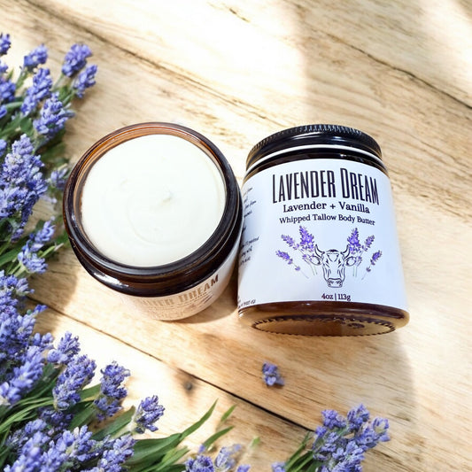 Lavender Dream Whipped Tallow Body Butter