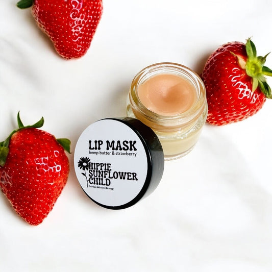 Lip Mask Hemp Butter Strawberry