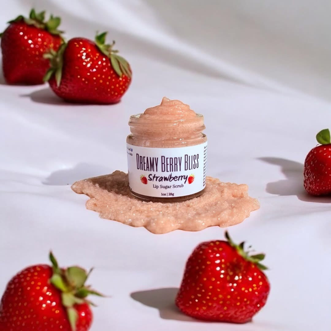 Dreamy Berry Strawberry Lip Scrub