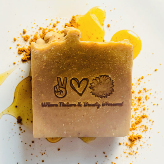 Turmeric Honey Tallow Soap Bar