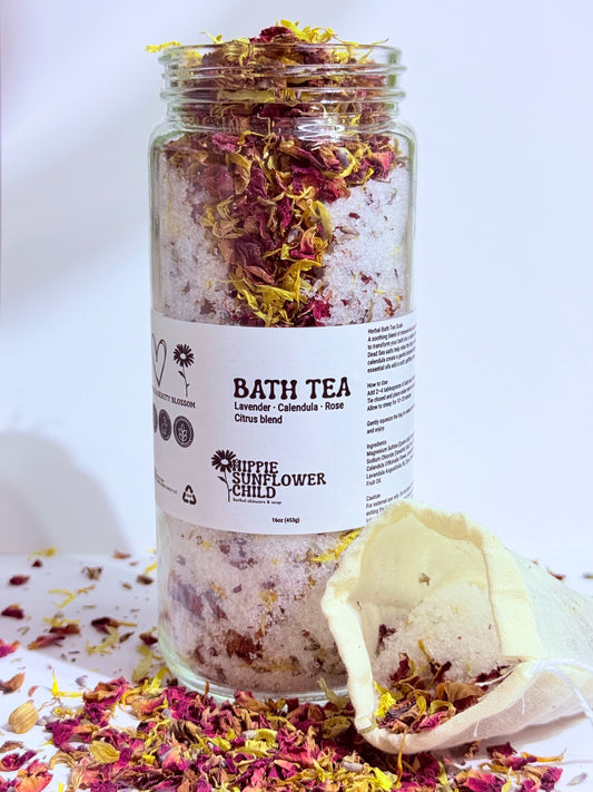 Lavender Calendula Rose Citrus Bath Tea