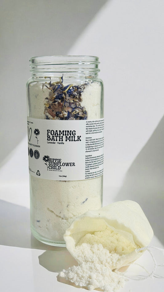 Lavender Vanilla Foaming Bath Milk