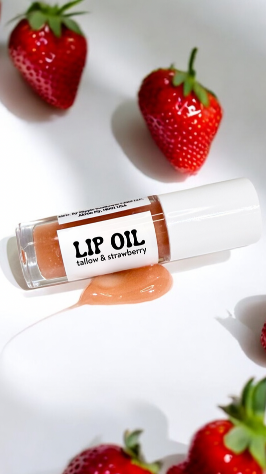 Pink Aura Tallow Lip Oil