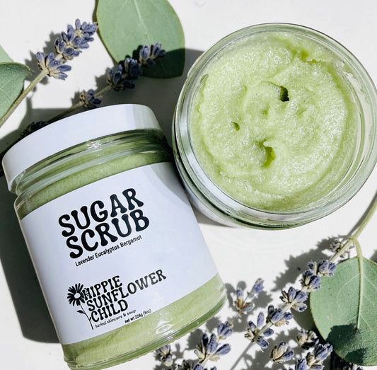 Lavender Eucalyptus Bergamot Sugar Scrub