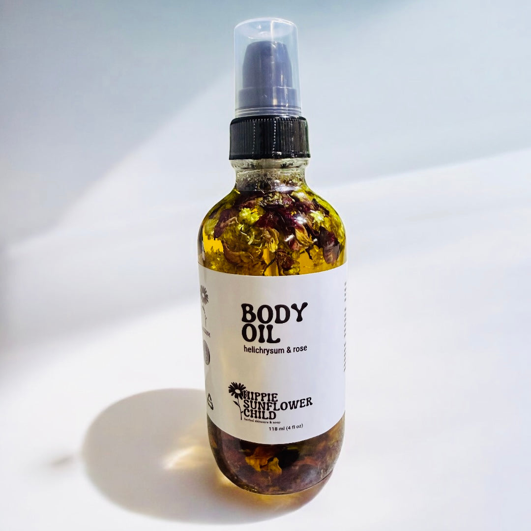 Immortelle Rose Helichrysum Body Oil