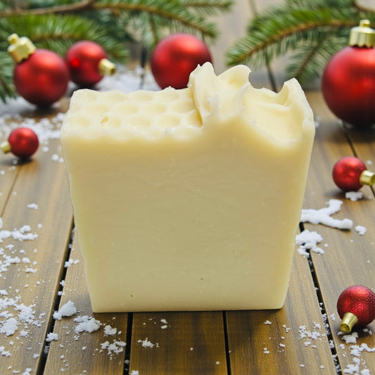 Tallow Soap Bar, winter bloom