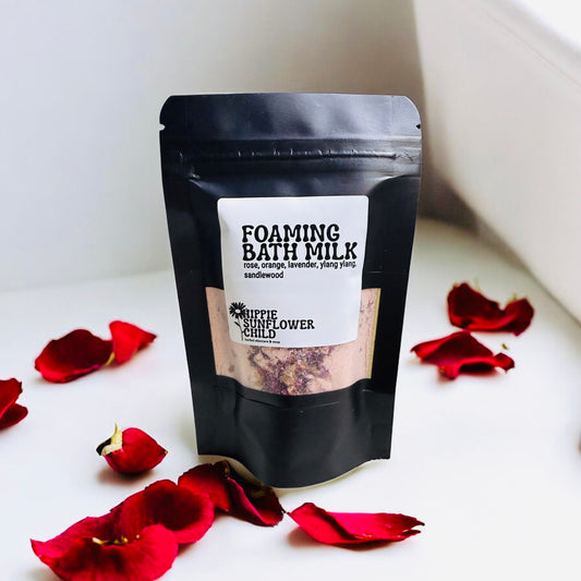 Foaming Bath Milk, rose, orange, lavender, sandlewood