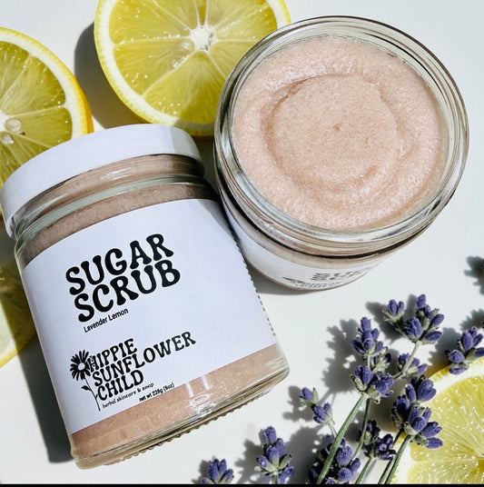 Lavender Lemon Sugar Scrub