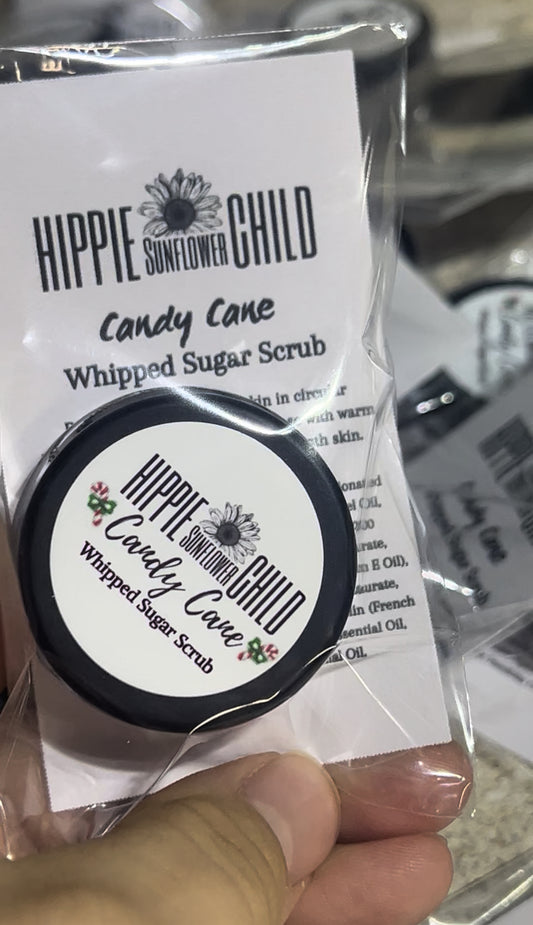 Candy Cane Mini Sugar Scrubs