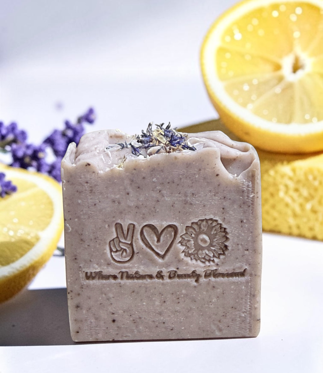 Lavender Lemon Tallow Soap Bar