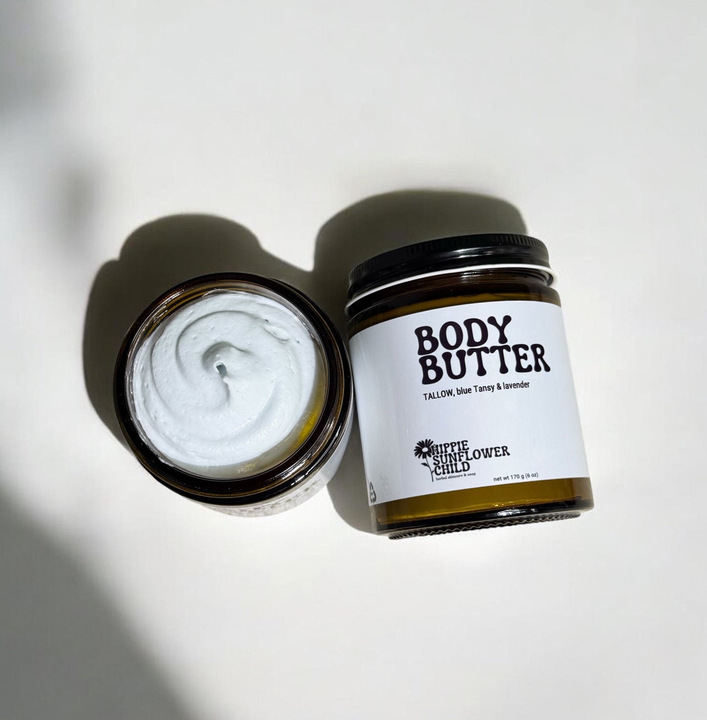 Blue Tansy Lavender Tallow Whipped Body Butter